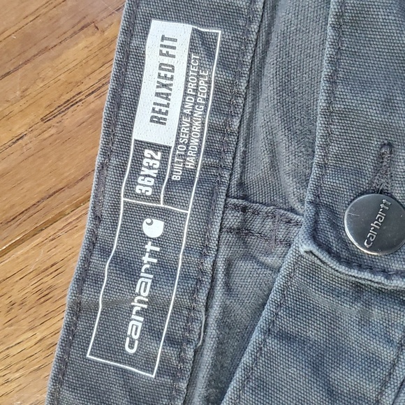 Carhartt Rugged Flex Relaxed Fit Canvas 5 Pocket Work Pant - Picture 4 of 8